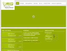 Tablet Screenshot of mkg-fuerstenzell.de